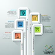 Modern infographic option banner N57