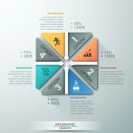 Modern infographics options banner N326