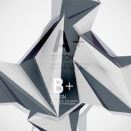 Geometric shapes in the air Vector abstract background N216