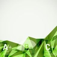Geometric shapes in the air Vector abstract background N217