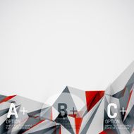 Geometric shapes in the air Vector abstract background N218