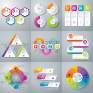 Infographic design template and marketing icons N49