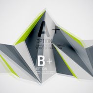 Geometric shapes in the air Vector abstract background N234