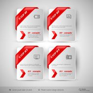 Business infographics template for web design N24