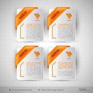 Business infographics template for web design N25