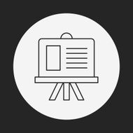 presentation line icon N5