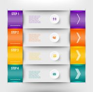 Modern infographics element N9