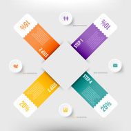 Modern infographics element N12