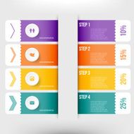 Modern infographics element N14
