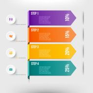 Modern infographics element N16
