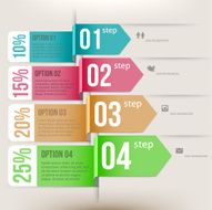 Modern infographics element N18