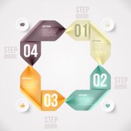 Modern infographics element N20
