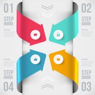Modern infographics element N22