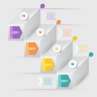 Modern infographics element N32