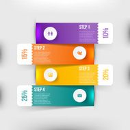 Modern infographics element N33