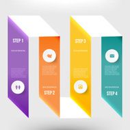 Modern infographics element N34