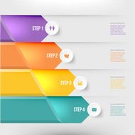 Modern infographics element N37