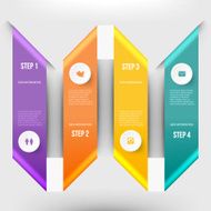 Modern infographics element N38