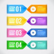 Modern infographics element N42