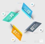 Modern infographics element N44