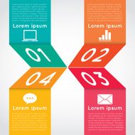 Abstract infographic N33