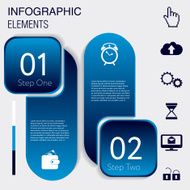 Design number banners template graphic or website layout N9