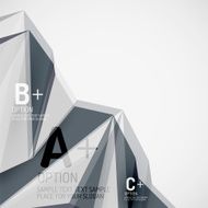 Geometric shapes in the air Vector abstract background N241