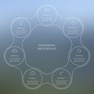 Circle line infographic N4