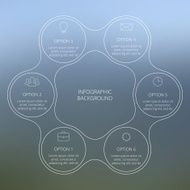 Circle line infographic N5