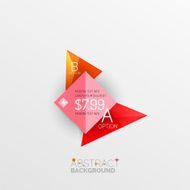 Geometric abstract shape infographic layouts N23