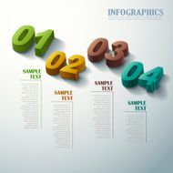 Abstract 3D Infographics N6
