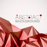 Geometric shapes in the air Vector abstract background N255