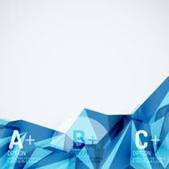 Geometric shapes in the air Vector abstract background N258