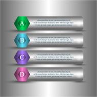 Vector lines arrows infographic N11