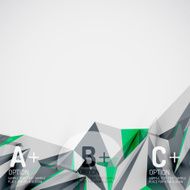 Geometric shapes in the air Vector abstract background N260