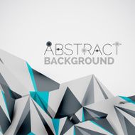 Geometric shapes in the air Vector abstract background N262