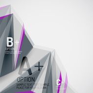 Geometric shapes in the air Vector abstract background N263