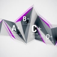 Geometric shapes in the air Vector abstract background N264