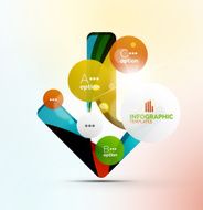 Modern business infographics N18
