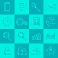 Business design illustration N20