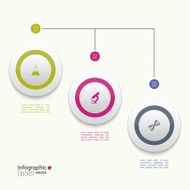Comparative chart with templates for presentation N24