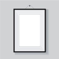 Vector frame empty