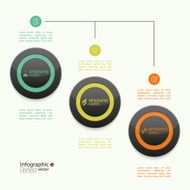 Comparative chart with templates for presentation N25