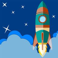 Space rocket launch N5