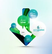 Modern business infographics N21