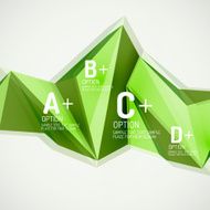 Geometric shapes in the air Vector abstract background N266