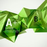 Geometric shapes in the air Vector abstract background N267