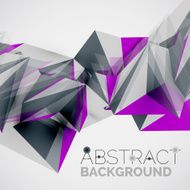 Geometric shapes in the air Vector abstract background N270