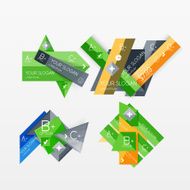 Paper graphics infographic web layouts N27