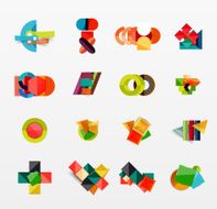 Collection of modern business infographic templates N25